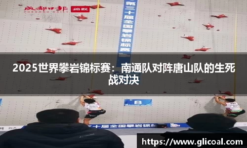 2025世界攀岩锦标赛：南通队对阵唐山队的生死战对决